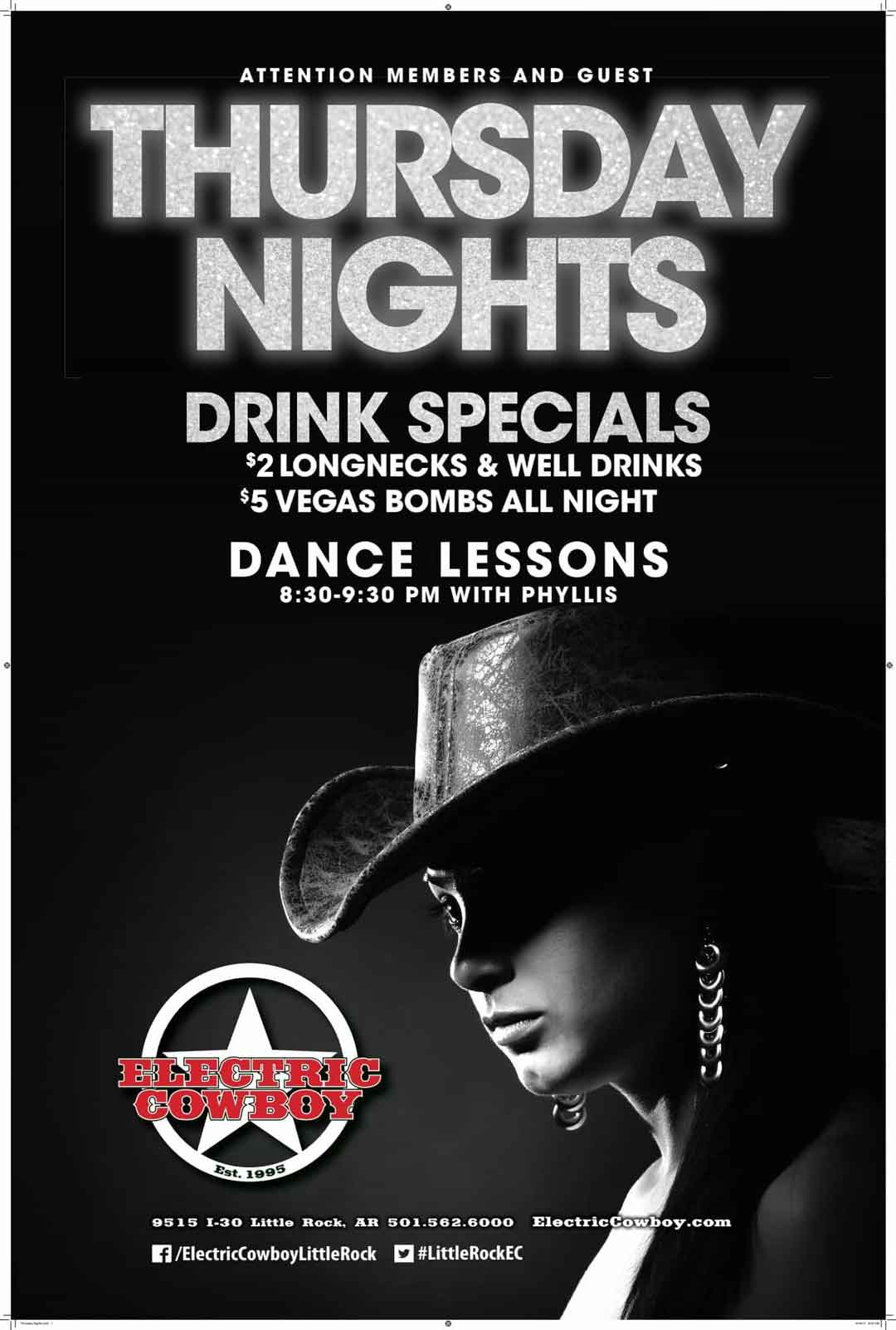 Electric Cowboy Little Rock Where Little Rock Plays At Night!