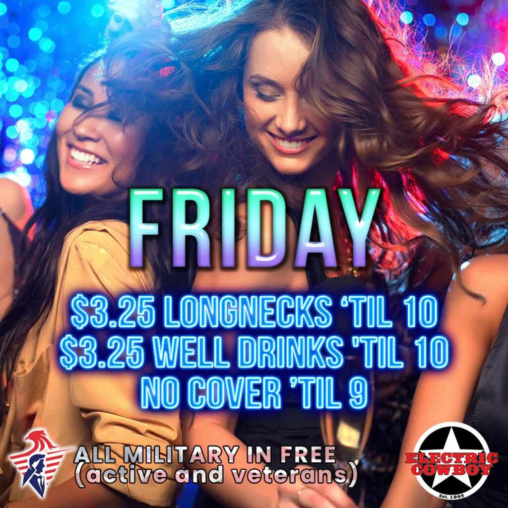 Events from August 24 September 14 Electric Cowboy Little Rock